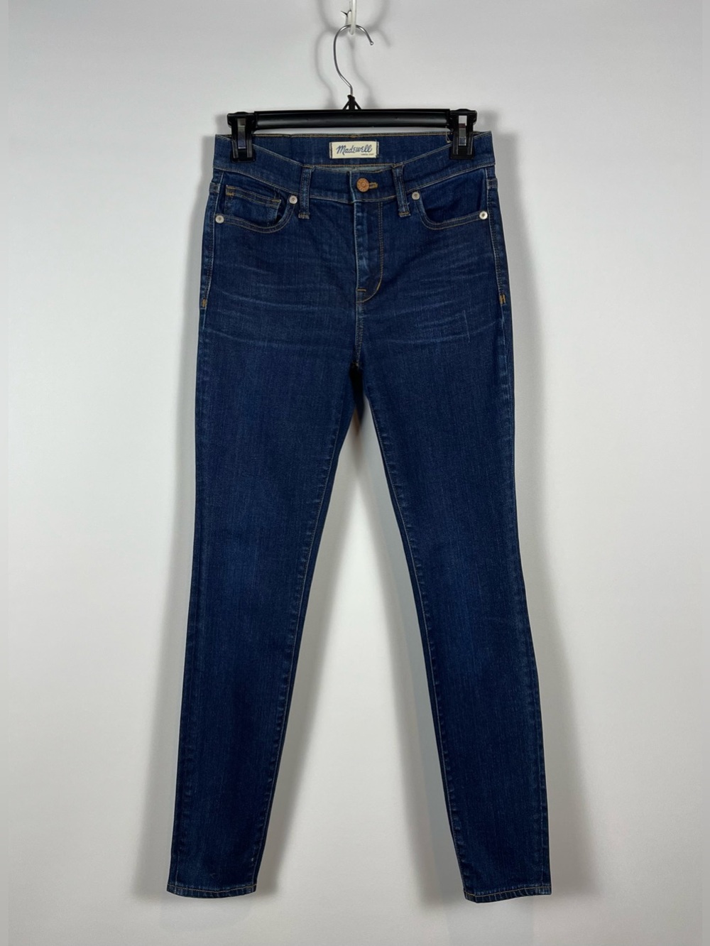 Madewell 9” Mid-Rise Skinny Jeans Size 26T Inseam 30”